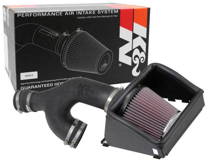 K&N 2017 Ford F150 Ecoboost V6-3.5L F/I Performance Air Intake Kit K&N Engineering