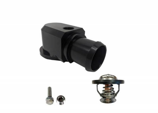 Granatelli 2018-2019 Jeep Grand Cherokee Trackhawk 160° Billet Black Thermostat Housing - Part 430160B