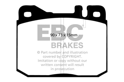 EBC Ultimax2 Front Brake Pads - UD145 EBC