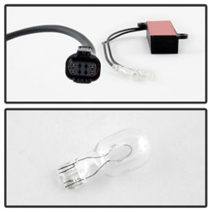 xTune Chevy 1500 14-16 / Silverado 2500HD/3500HD LED Tail Lights - Black ALT-JH-CS14-LED-BK SPYDER