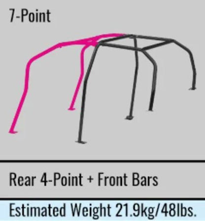 Cusco Steel Roll Cage 13 Point 2 Passenger Through Dash 2015 Subaru WRX / STI (S/O / No Cancel)