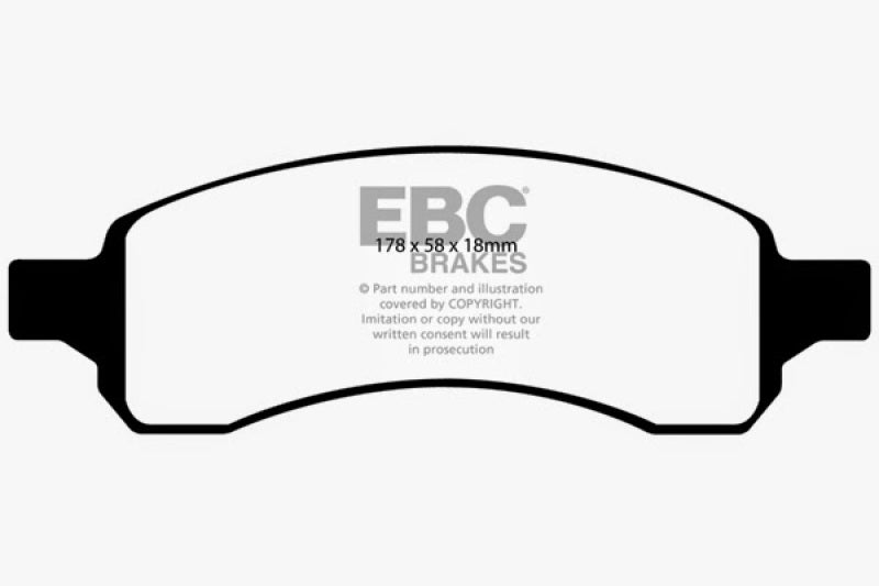 EBC RedStuff Front Brake Pads - DP31761C EBC