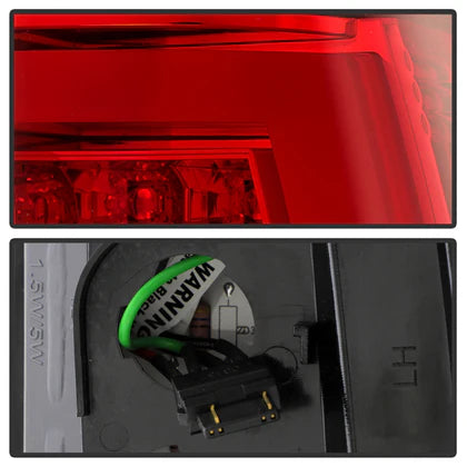 Spyder Chevy Silverado 1500/2500 03-06 Version 2 LED Tail Lights - Red Clear ALT-YD-CS03V2-LED-RC