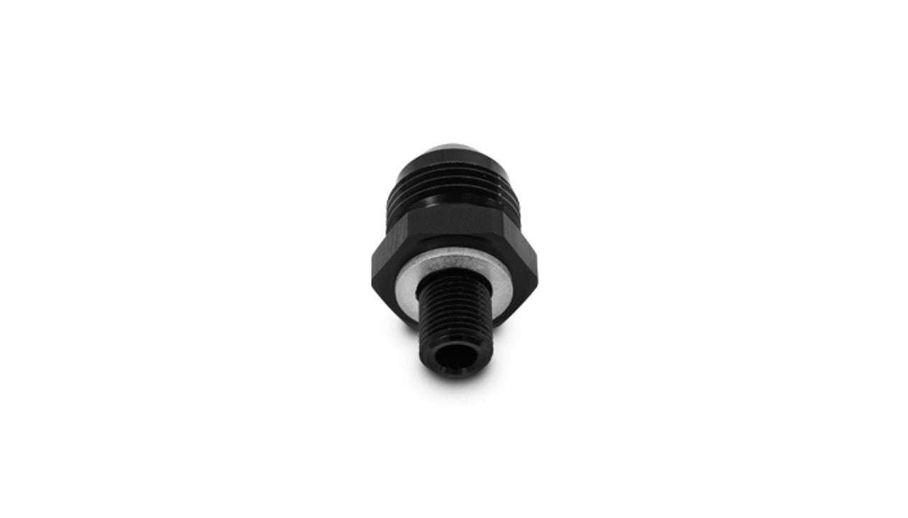 Vibrant Male 6AN Flare to Male M10 x 1.0 Metric Adapter - 16612