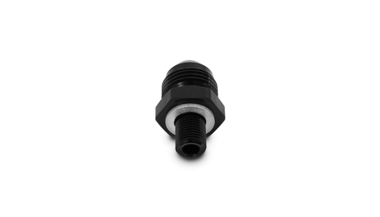 Vibrant Male 6AN Flare to Male M10 x 1.0 Metric Adapter - 16612 Vibrant