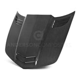 Anderson Composites 10-15 Camaro Type-TT Carbon Fiber Hood - AC-HD1011CHCAM-TT