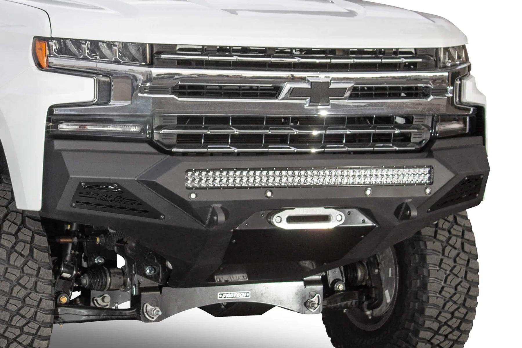 Addictive Desert Designs 2019-2021 Chevy Silverado 1500 Stealth Fighter Winch Front Bumper - F441423030103 Addictive Desert Designs