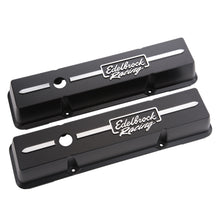 Load image into Gallery viewer, Edelbrock Racing Series Valve Covers for Chevy 262-400 V8 1959-1986 - 41633