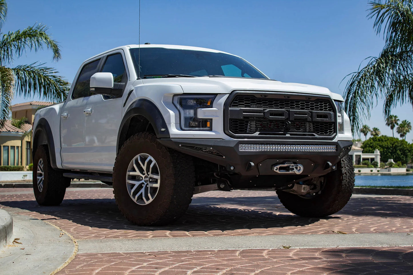 Addictive Desert Designs 2017-2020 Ford Raptor Stealth Fighter Winch Front Bumper - F111202860103 Addictive Desert Designs