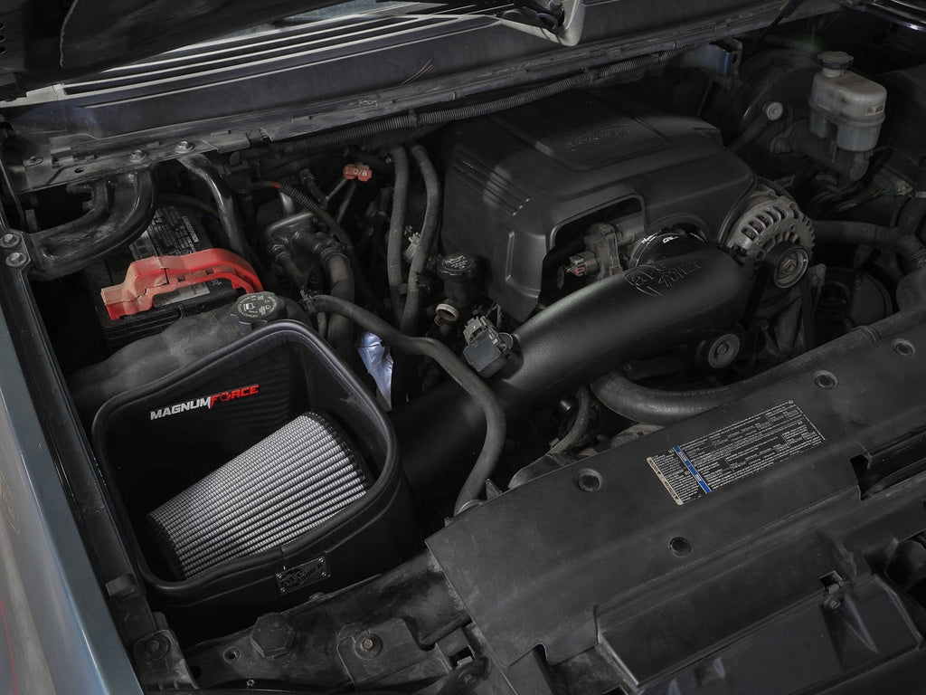 AFE Magnum FORCE Stage-2 Cold Air Intake System Cadillac, Chevy, GMC, 4.8L, 5.3L, 6.2L - 54-13073D