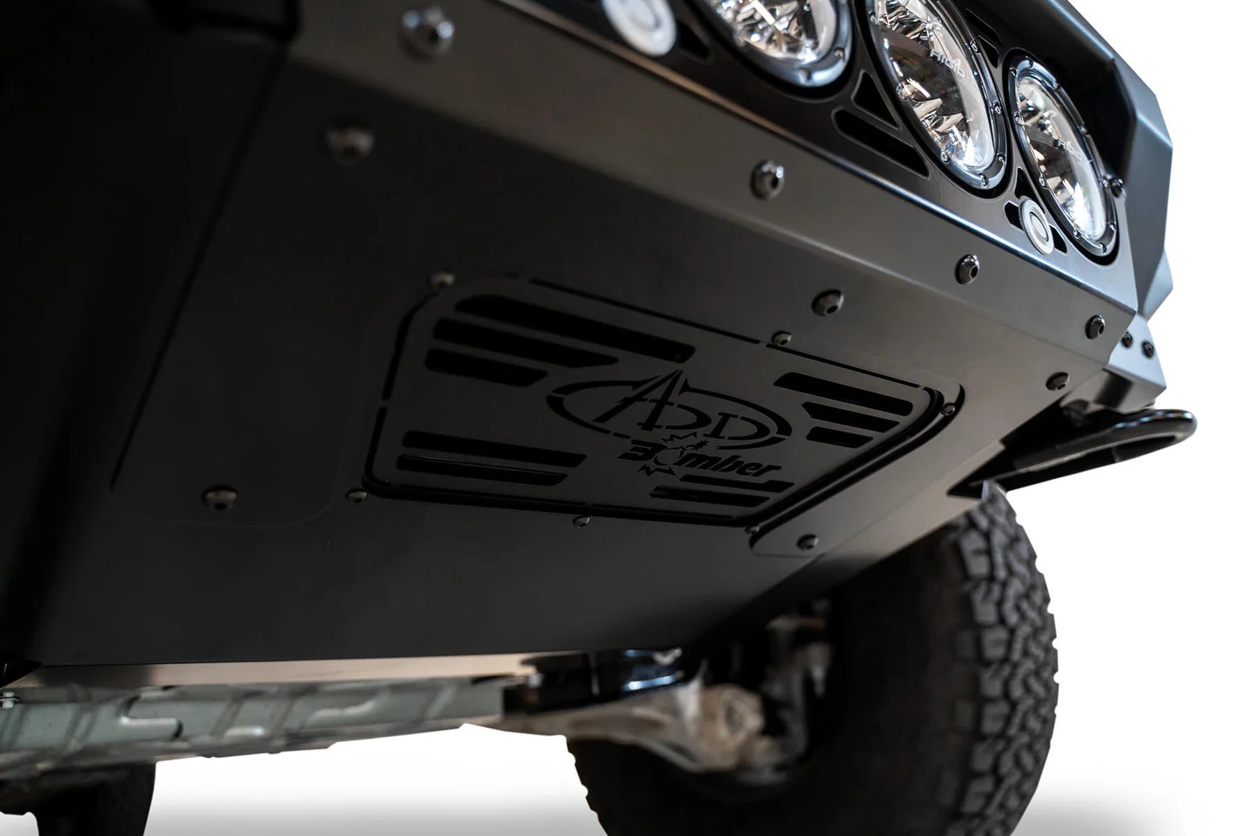 Addictive Desert Designs 2021-2023 Ford F-150 Raptor/Raptor R Bomber Front Bumper (Rigid) - F210014110103 Addictive Desert Designs