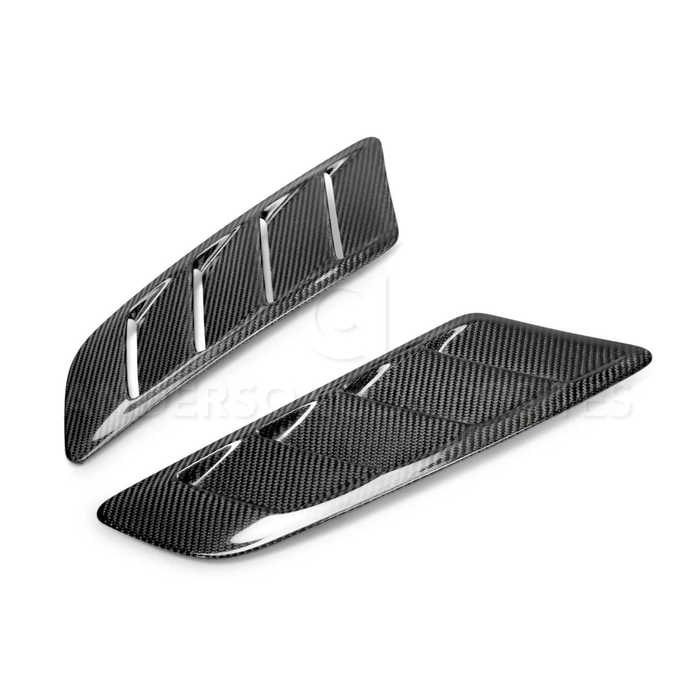 Anderson Composites 2015 - 2017 Mustang GT Carbon Fiber Hood Vents Type-AB - AC-HV15FDMUGT-AB