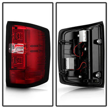 Load image into Gallery viewer, Spyder Chevy 1500 14-16 Light Bar LED Tail Lights Red Clear ALT-YD-CS14-LBLED-RC