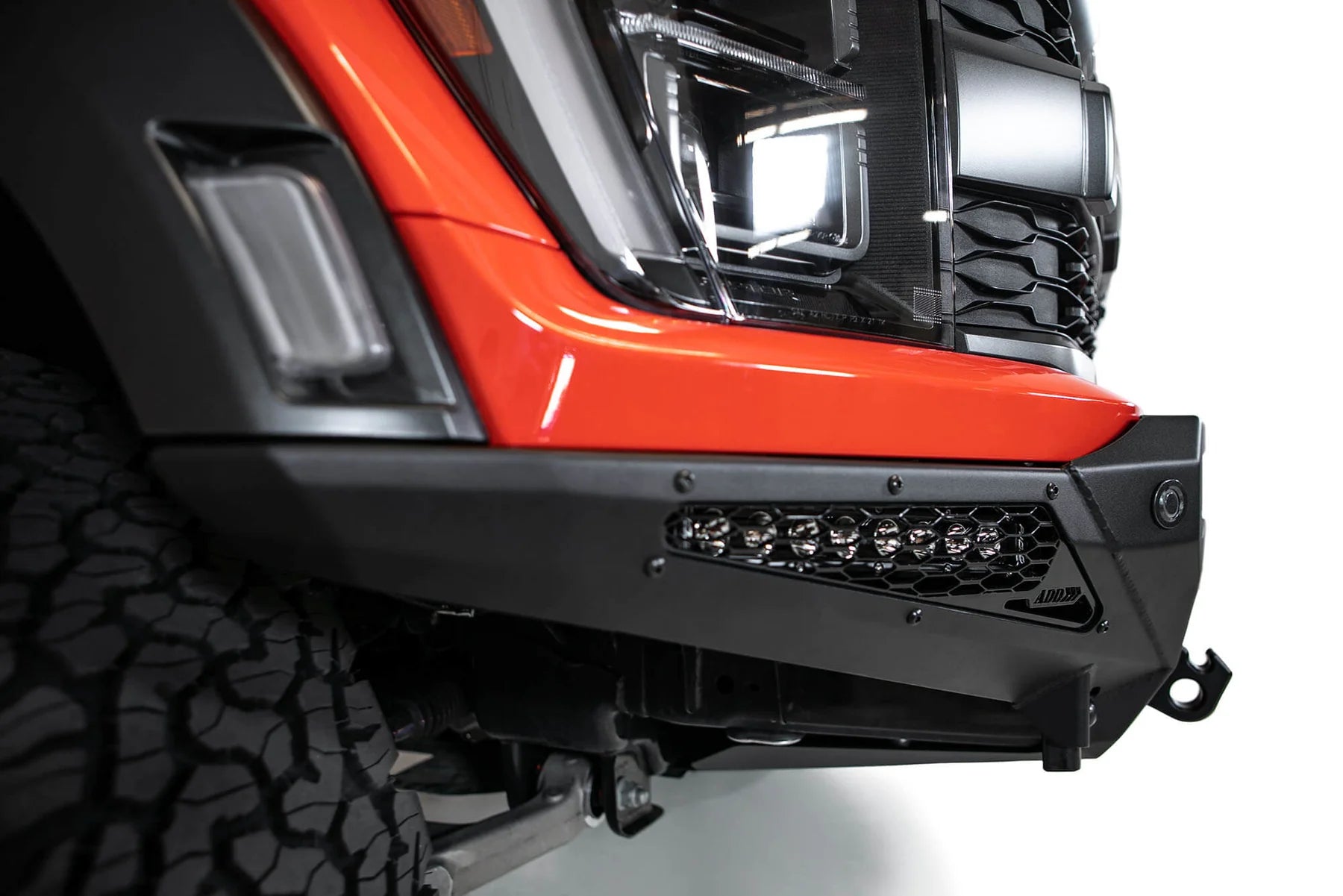 Addictive Desert Designs 2021-2023 Ford F-150 Raptor/Raptor R Stealth Fighter Front Bumper - F210151140103 Addictive Desert Designs