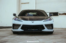 Load image into Gallery viewer, Anderson Composites 2020 - 2024 Corvette C8 Carbon Fiber Front Splitter - AC-FL20CHC8-MB