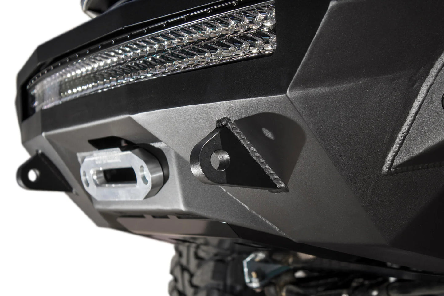 Addictive Desert Designs 2017-2022 Ford Super Duty Stealth Fighter Winch Front Bumper - Addictive Desert Designs