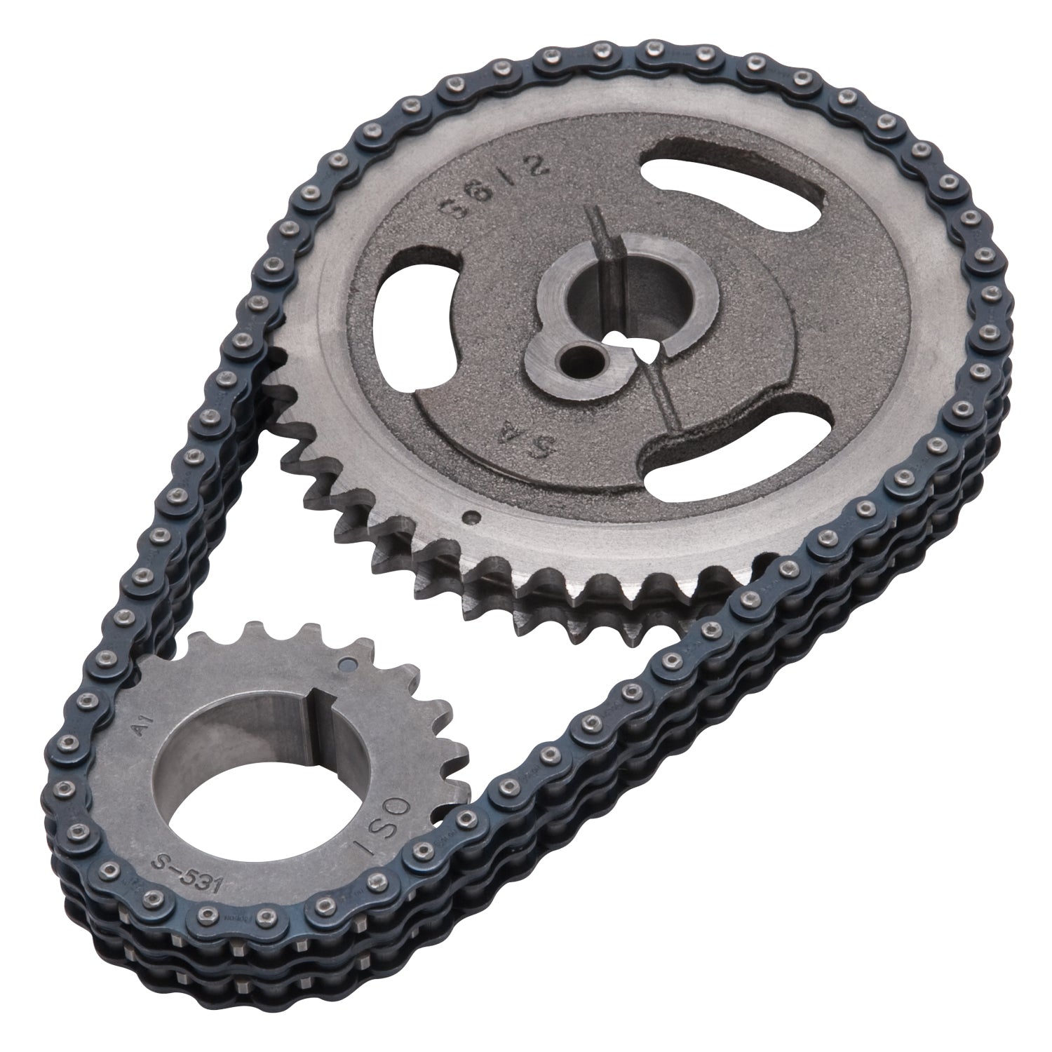 Edelbrock Performer-link Adjustable True-roller Timing Chain Set - 7814