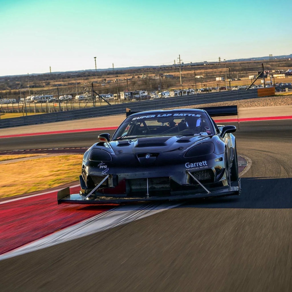 Anderson Composites 2005 - 2013 Corvette "World Challenge" Style Vented Carbon Fiber Hood - AC-HD05CHC6-WH