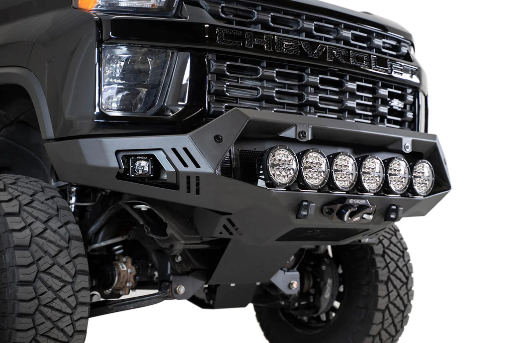 Addictive Desert Designs 2020-2023 Chevy 2500/3500 Bomber HD Front Bumper - F270043500103