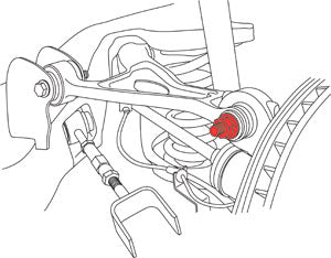 SPC Performance Ford / Lincoln Rear Camber/ Toe Kit 84130