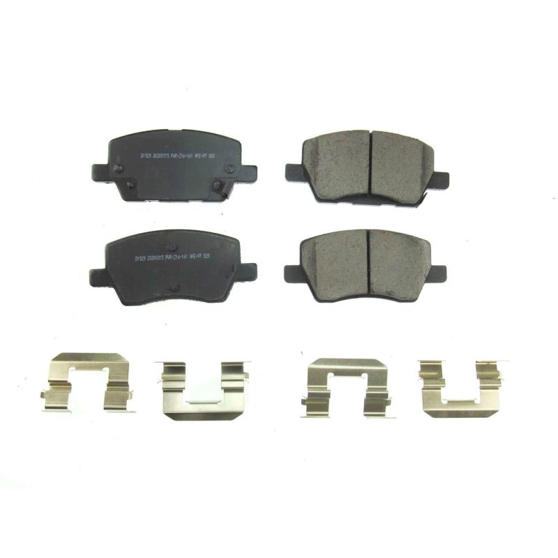Power Stop 2019 Chevrolet Sonic Front Z17 Evolution Ceramic Brake Pads w/Hardware PowerStop