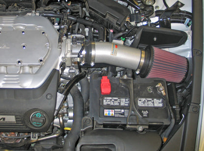 K&N 08 Honda Accord 3.5L-V6 Silver Typhoon Short Ram Intake K&N Engineering