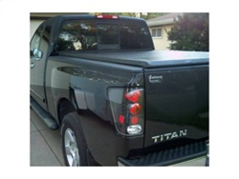 Spyder Nissan Titan 04-14 Euro Style Tail Lights Black ALT-YD-NTI04-BK SPYDER