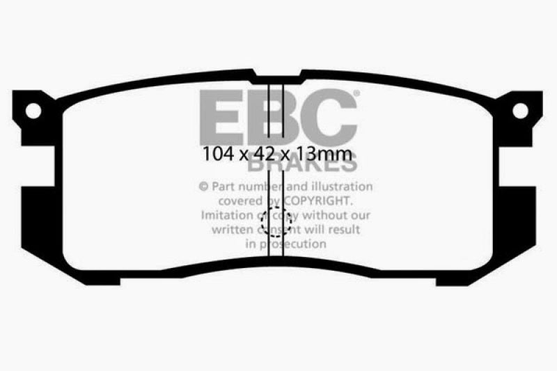 EBC Ultimax Rear Brake Pads - UD400