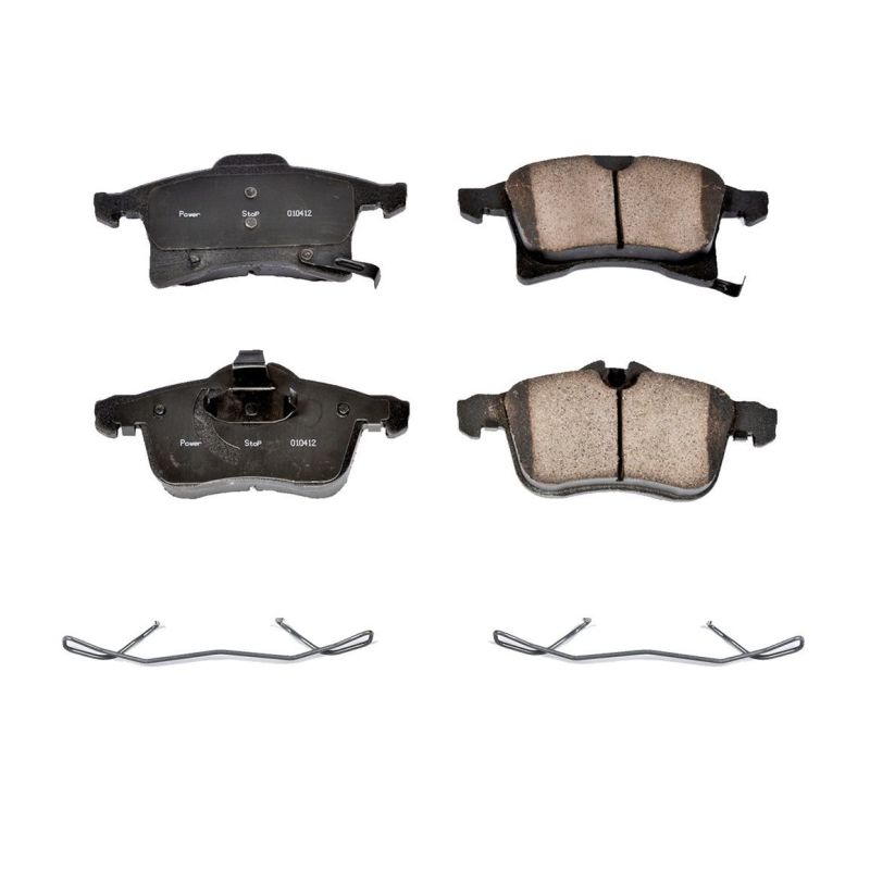 Power Stop 08-09 Saturn Astra Front Z17 Evolution Ceramic Brake Pads w/Hardware PowerStop