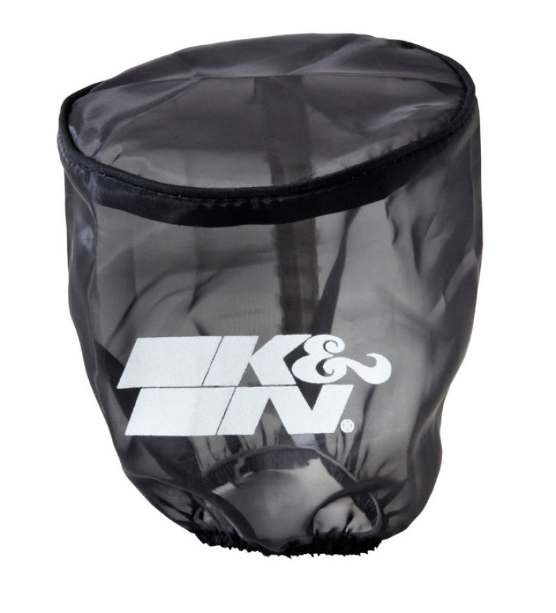 K&N Precharger Round Straight Air Filter Wrap Black - 4.5in ID x 5in H K&N Engineering