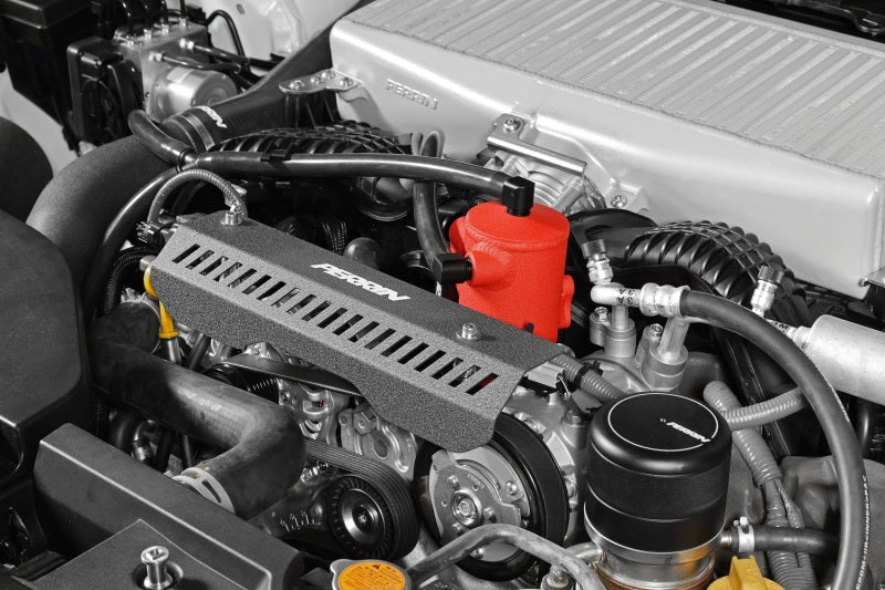 Perrin 22-23 Subaru WRX Air Oil Separator - Neon Yellow Perrin Performance