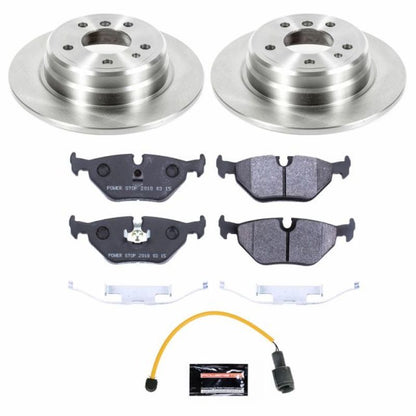 Power Stop 1989 BMW 525i Rear Track Day Brake Kit PowerStop