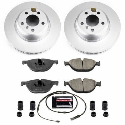 Power Stop 12-13 BMW 528i Front Z23 Evolution Sport Coated Brake Kit PowerStop