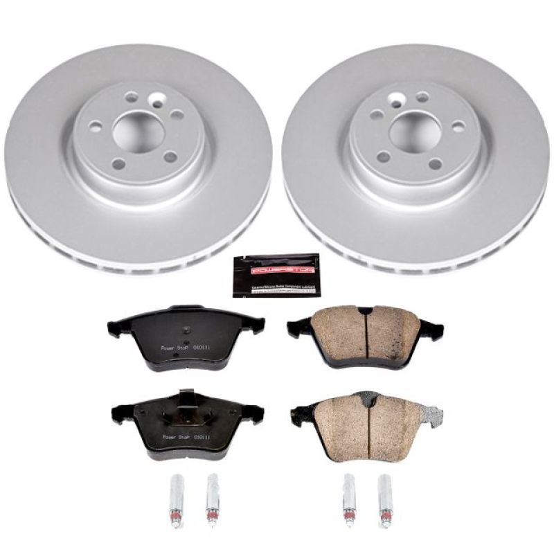 Power Stop 15-18 Volvo S60 Front Z23 Evolution Sport Coated Brake Kit PowerStop