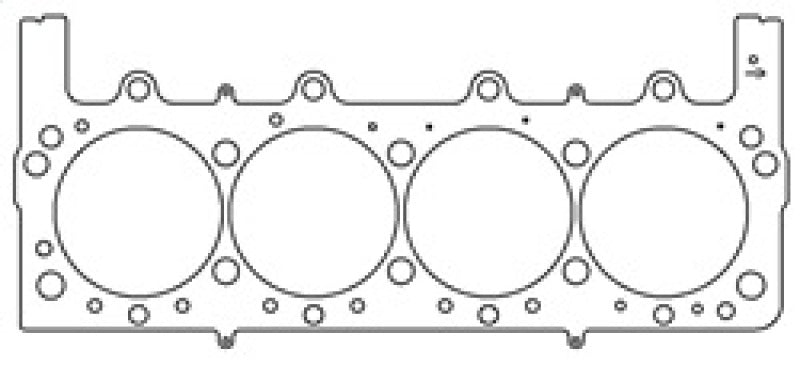 Cometic Ford 460 Pro Stock V8 .045in MLS Cylinder Head Gasket - 4.685in Bore - A500 Block - RHS