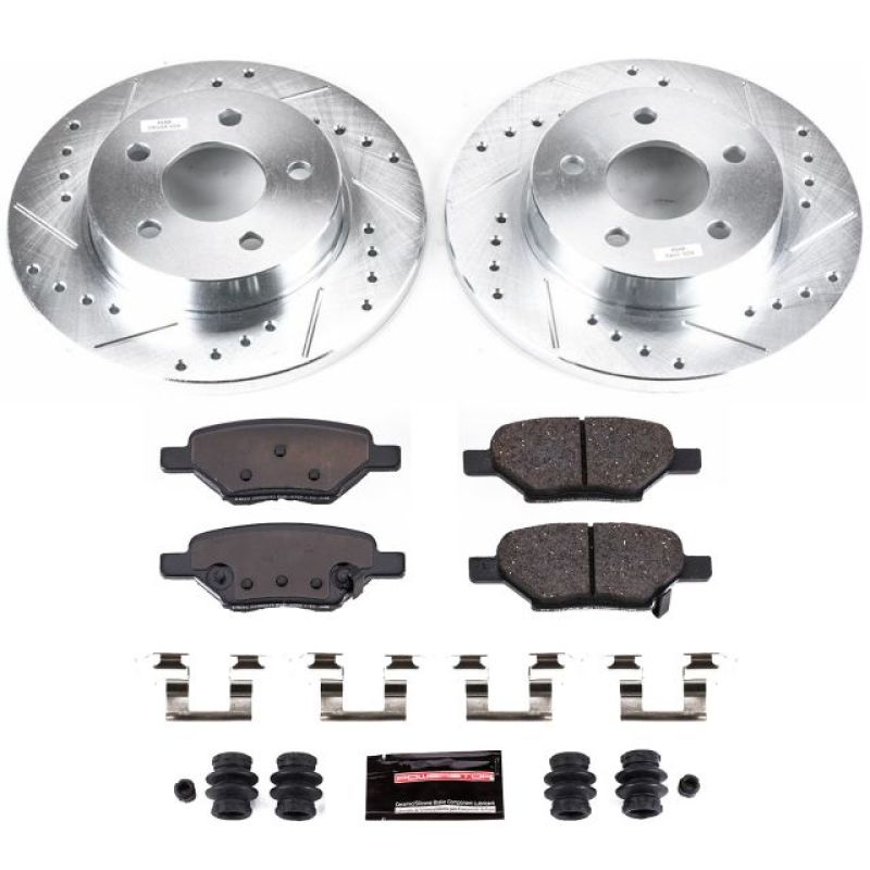 Power Stop 05-08 Chevrolet Cobalt Rear Z23 Evolution Sport Brake Kit PowerStop