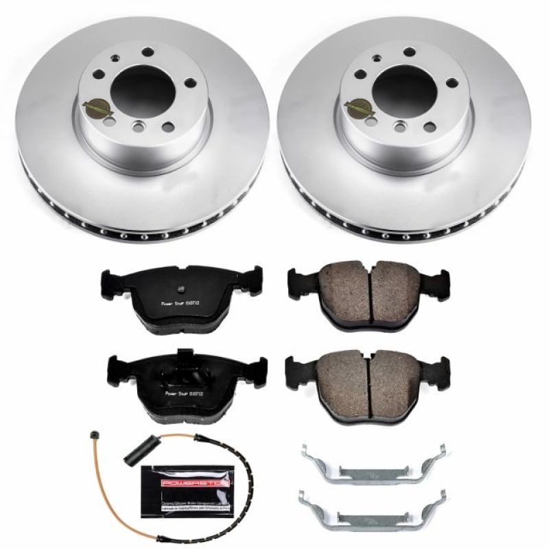 Power Stop 1995 BMW 740i Front Z23 Evolution Sport Coated Brake Kit PowerStop