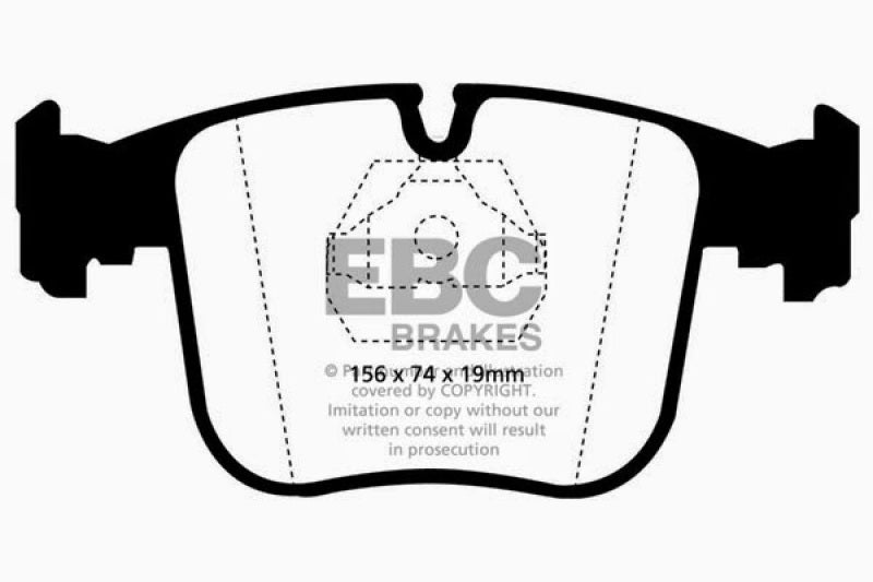 EBC RedStuff Front Brake Pads - DP3870C