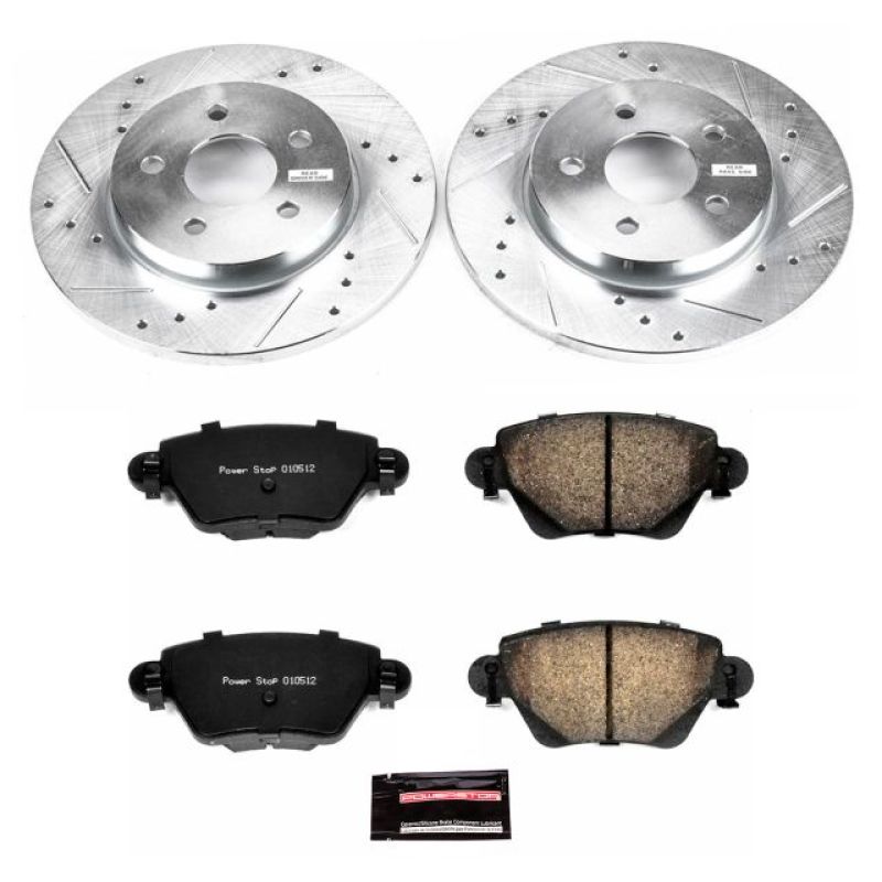 Power Stop 02-05 Jaguar X-Type Rear Z23 Evolution Sport Brake Kit PowerStop