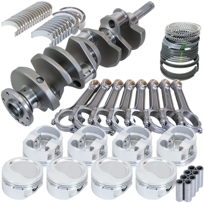 Eagle Ford FE 4.250in Crank 6.700in I-Beam Rods -17cc Inv Dome 4.080in Pistons Rotating Assembly