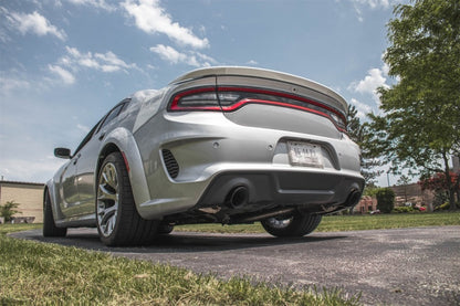 Corsa 15-21 Charger SRT/Hellcat/Redeye 2.75in Valved Catback DRE w/ Single 4.5in Blk PVD Tips CORSA Performance