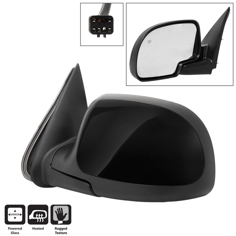 xTune 99-02 Chevy Silverado Power Heated Mirror - Left MIR-03CS99-PW-L SPYDER