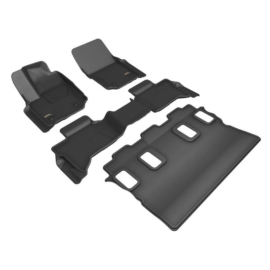 3D MAXpider KAGU 1st-3rd Row Floor Mats for 2025-2026 4Runner - L1TY33101509