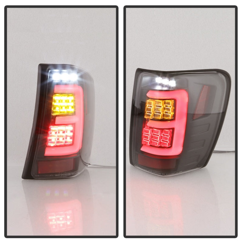 Spyder 99-04 Jeep Grand Cherokee - Light Bar Led Tail Lights - Black - ALT-YD-JGC99V3-BK SPYDER