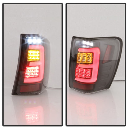 Spyder 99-04 Jeep Grand Cherokee - Light Bar Led Tail Lights - Black - ALT-YD-JGC99V3-BK SPYDER