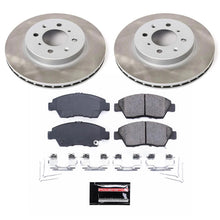 Load image into Gallery viewer, Power Stop 03-05 Honda Civic Front Semi-Coated Rotor Kit