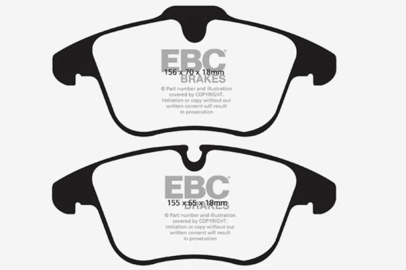 EBC RedStuff Front Brake Pads - DP31911C EBC