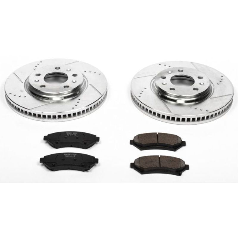 Power Stop 2004 Cadillac Seville Front Z23 Evolution Sport Brake Kit PowerStop