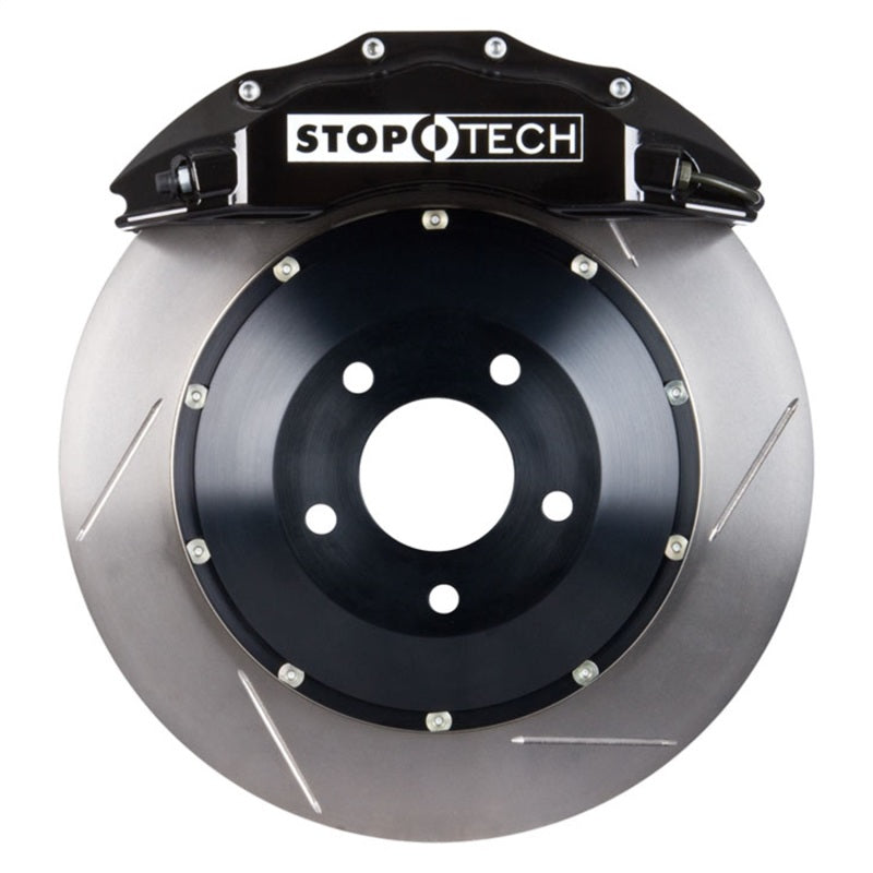 StopTech BBK 5/93-98 Supra / 92-00 Lexus SC300/SC400 Front Black ST-60 Calipers 355x32 Slotted Rotor Stoptech