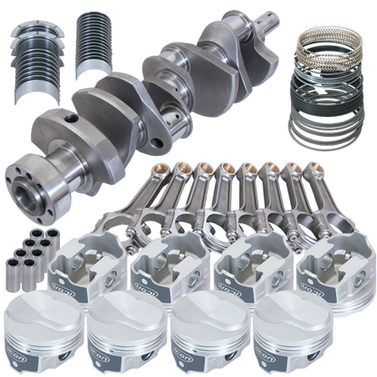 Eagle Chevy 454 1Pc 4.000in Crank 6.135in I-Beam Rods 18.3cc 4.310in Pistons Rotating Assembly
